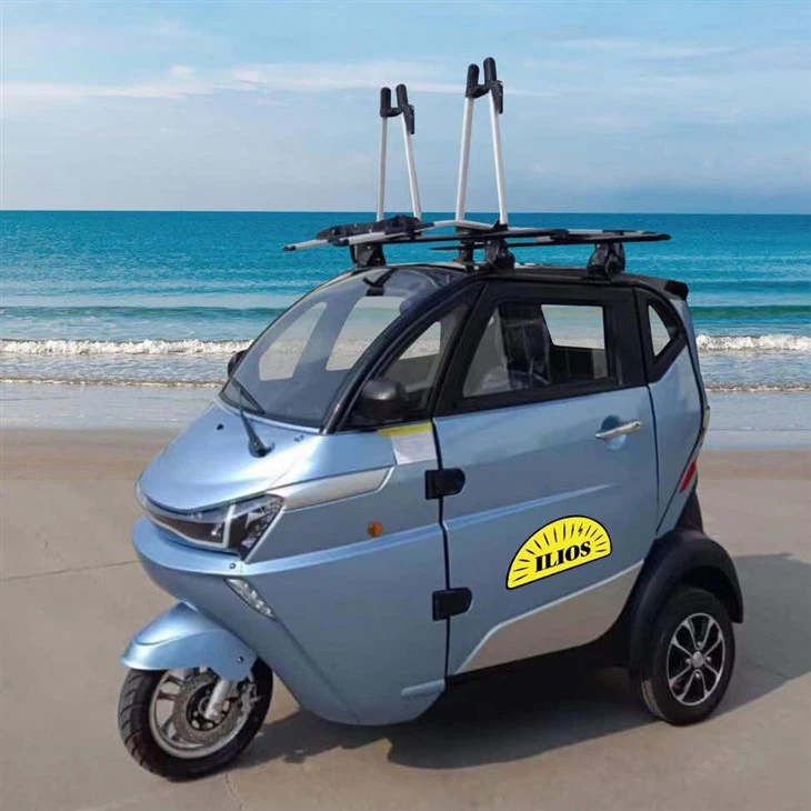 Hot Selling 3-Wheeler Tricycle Electric Motorcycle With Closed Cabin