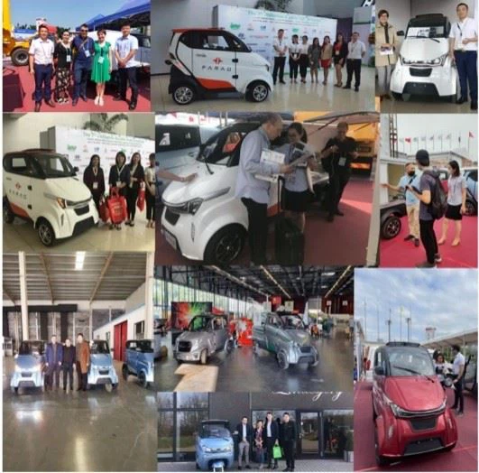 Low Speed Electric Passenger Car For Adults Four Wheels 3KW 4KW