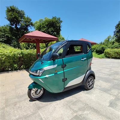 Prodajni 3-Wheeler tricikl električni motocikl sa zatvorenom kabinom