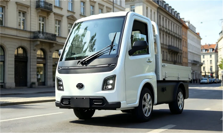 EEC L7e Electric Cargo Vehicle Urban Logistics Last Mile Delivery Commercial Transport Utility Manufacturer Export
